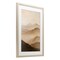 Stupell Industries Moody Mountains Foggy Landscape Framed Print Under Glass, design by Petal Prints Design
